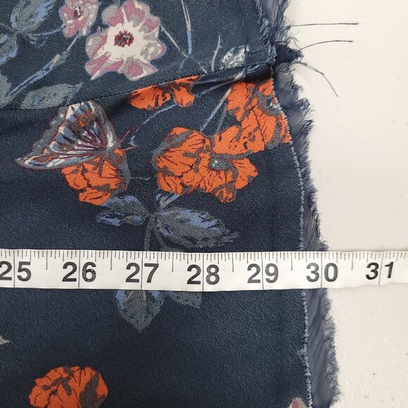 Free People Pebble Crepe So Fine Smocked Tunic Size S Floral Print Boho - Picture 7 of 7